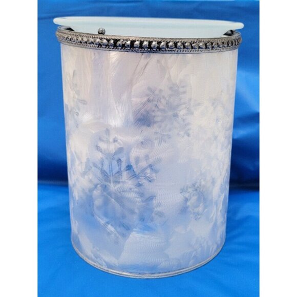 Scentsy Lampshade Collection SILVER FROST SHADE #25670 Retired - No Base - Picture 3 of 15